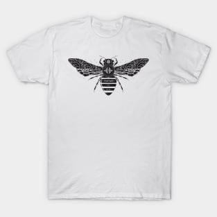 artistically designed bee T-Shirt